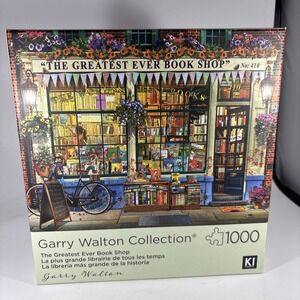 KI Puzzle 1000 Pieces Garry Walton Jigsaw Puzzle The Greatest Ever Book Shop New